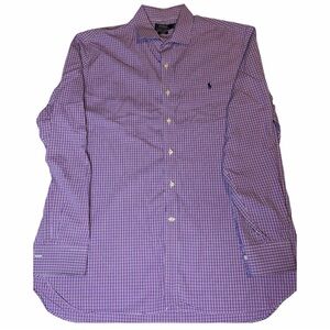 Ralph Lauren Blue Label Lavender Checkered Shirt